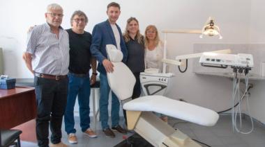 Ferraris inauguró consultorio odontológico en Fortín Acha