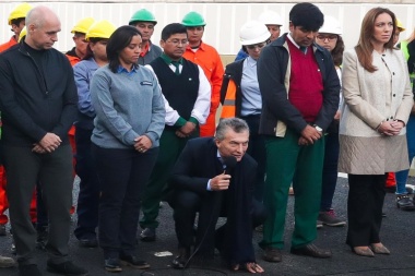 "Esto no es relato”, muestra Macri en inauguración