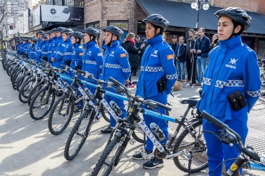 40 bicipolicías patrullarán los barrios de la ciudad, cada vez más cerca del vecino