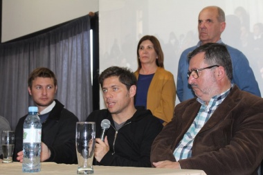 En su vuelta a la Cuarta Sección,  Axel Kicillof volvió a hablar de  “poner en marcha a la Provincia”