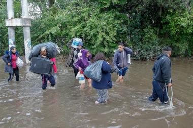 La Matanza: hay 20.000 afectados por unas inundaciones que podrían empeorar