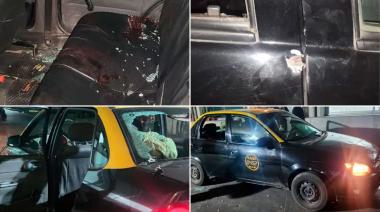 Violencia en Rosario: un sicario baleó a un taxi e hirió a tres pasajeros