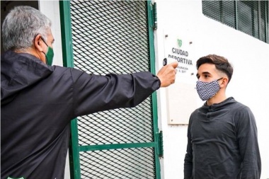 Sarmiento comenzó con los entrenamientos