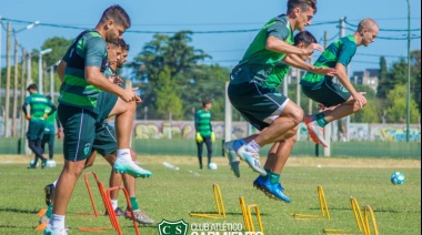 Una práctica con plantel completo