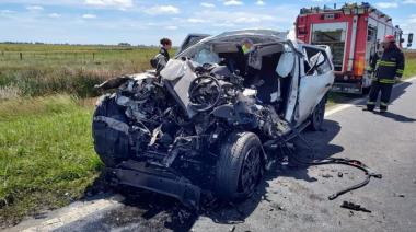 Un conocido carnicero de Pehuajó murió en un choque frontal en ruta 5