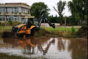 Varias localidades bonaerenses sufrieron los embates de la tormenta