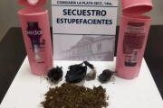 Intentó pasar marihuana escondida en envases de shampoo en un penal de La Plata