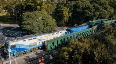 Tren San Martín: Finalizaron los trabajos de reposición de las vías dañadas