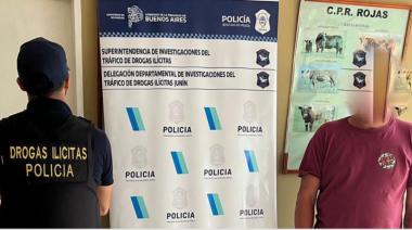 Un detenido por venta de drogas en Rojas
