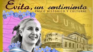 Evita en Junín, un paseo histórico y cultural