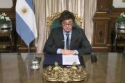 Milei anuncia el Presupuesto 2026 y hablará en cadena nacional este lunes