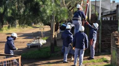 EDÉN detectó 80 conexiones irregulares en un barrio de Junín