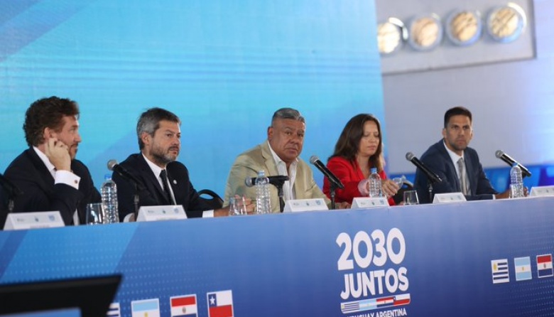 Argentina, Uruguay, Chile y Paraguay lanzaron la candidatura al Mundial 2030
