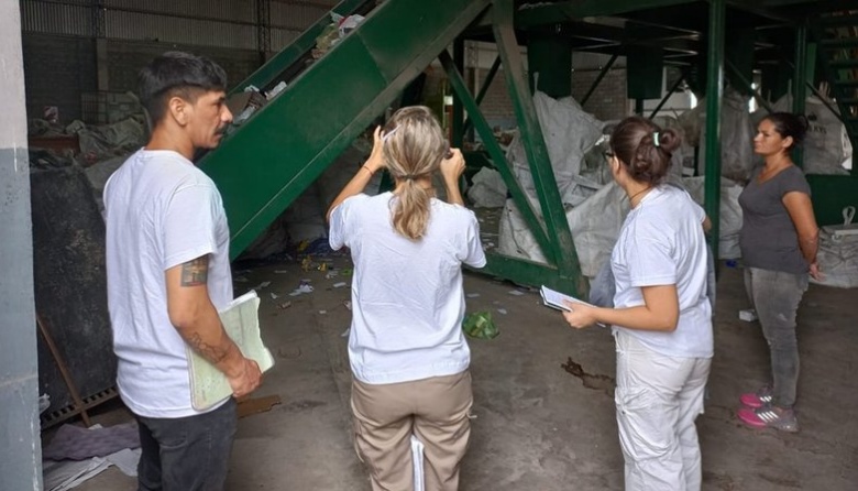 La planta de reciclado de Chacabuco busca ser destino sustentable