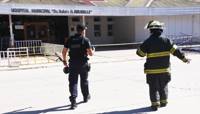 Serenal repudió la actitud 'cobarde' de amenaza de bomba al Hospital Municipal