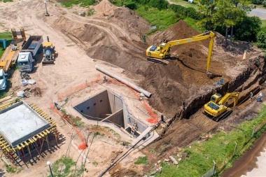 Tras un año paralizada, se retomará la obra de la estación de bombeo cloacal