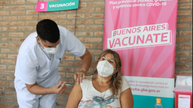 Vacuna libre en toda la provincia para mayores de 18 años