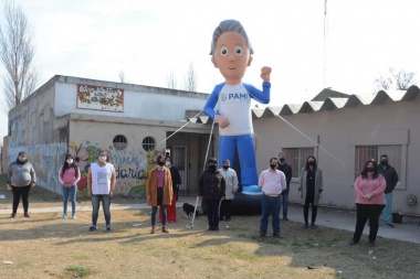 Operativo de organismos nacionales y provinciales en el barrio San Jorge