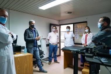Mario Meoni y la Fundación Ciudad Abierta donaron una impresora 3D al HIGA