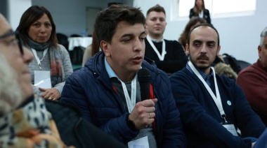 Nicolás Gauna participó del plenario para delegados del Ministerio de Trabajo bonaerense
