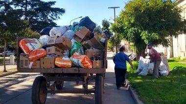 En un año, el proyecto “Roca Recicla” recolectó más de 8.000 kilos de material reciclable