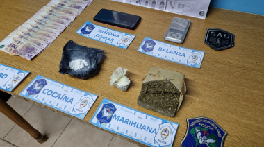 En allanamiento por drogas, detienen a un prófugo