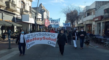 Los trabajadores de la salud cumplen hoy un paro nacional