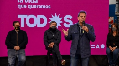 Massa cierra en Junín la campaña del Frente de Todos