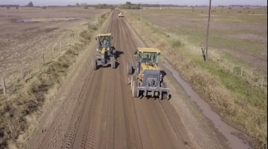 Provincia realiza obras de mejoras en los caminos rurales de Junín