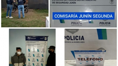 Detuvieron a motochorro tras rastrear el teléfono robado