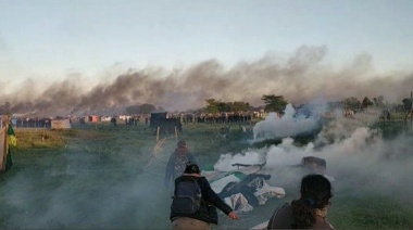 Desalojo en Guernica: la policía bonaerense reprime en el predio