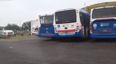 No circulan los colectivos en Junín por paro de trabajadores