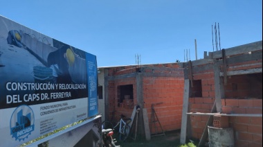 Avanza la construcción del nuevo CAPS en Pehuajó