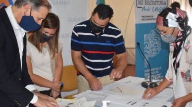 La Provincia gestionó unas 400 escrituras en municipios bonaerenses