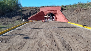 Avanzan los trabajos en la alcantarilla de calle Chile