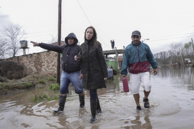 Inundaciones: El relato que dejó Vidal no concuerda con la realidad