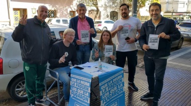 Juntan firmas para que “la deuda la paguen los que la fugaron”