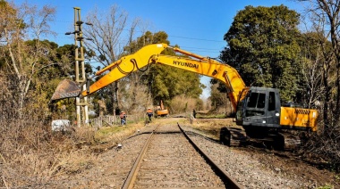 Los trabajos para extender el servicio ferroviario entre Bragado y Pehuajó