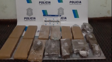 Importante secuestro de droga en una casa del barrio José Hernández