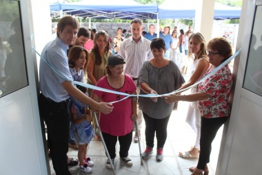 El intendente Ferraris inauguró el nuevo SUM en Colonia Alberdi