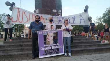 Rojas pidió justicia por Úrsula Bahillo el día en el que hubiera cumplido 19 años