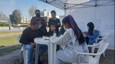 Exitosa primera jornada del Tren Sanitario en Junín