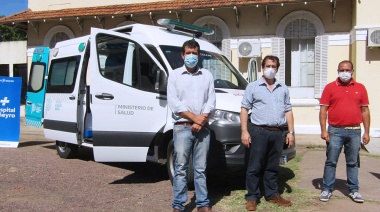 El Ministerio de Salud entregó una ambulancia 0 km. al SIES del HIGA Junín