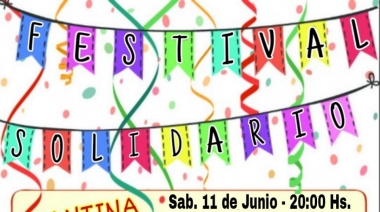 Festival solidario folklórico en el barrio La Merced