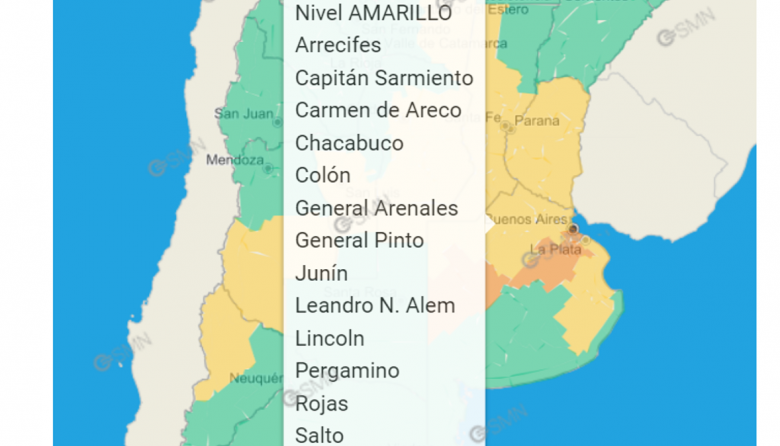 Gran parte de la provincia de Buenos Aires en alerta naranja por calor ...