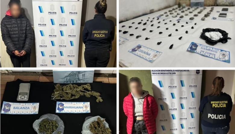 Detienen a una mujer en Lincoln por comercializar droga