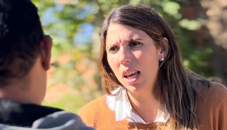Clara Bozzano:  “Cristina nos contagia coraje”