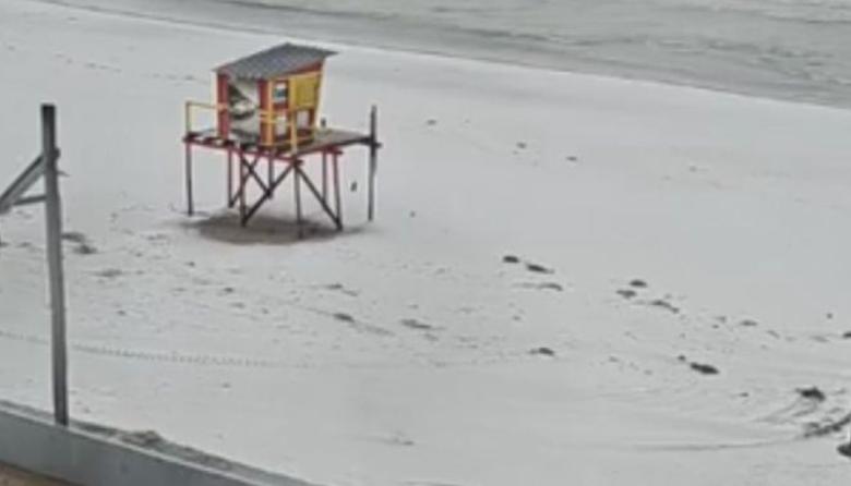 Nevó en Mar del Plata, Miramar, Tandil, Monte Hermoso y Olavarría