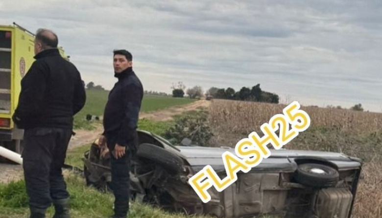 Trágico vuelco en Ruta 188: Murió un joven