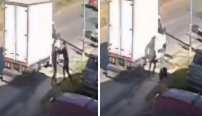 Un camionero discutió con un automovilista, lo persiguió hasta la casa y le fracturó el cráneo con un fierro